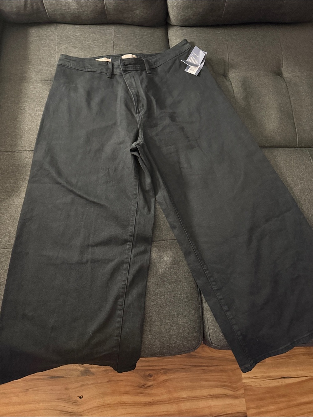 Universal Thread  Wide-Leg Chinos in Black